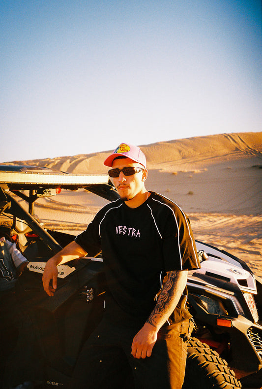 No limits black and pink premium top